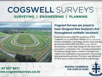 Thoroughbred Synthetic Racetrack Design and Construction