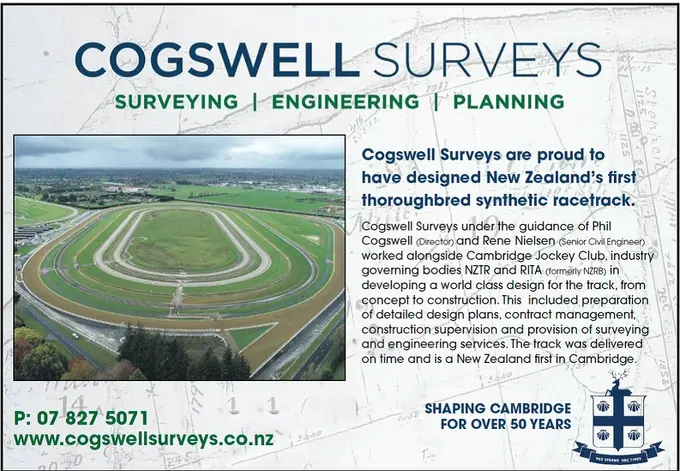 Thoroughbred Synthetic Racetrack Design and Construction