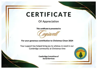 Cambridge Christmas Cheer 2024